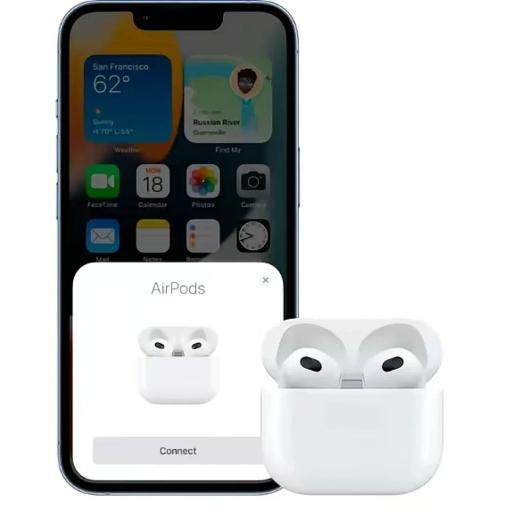 Apple Wireless Earbuds with Charging Case - White